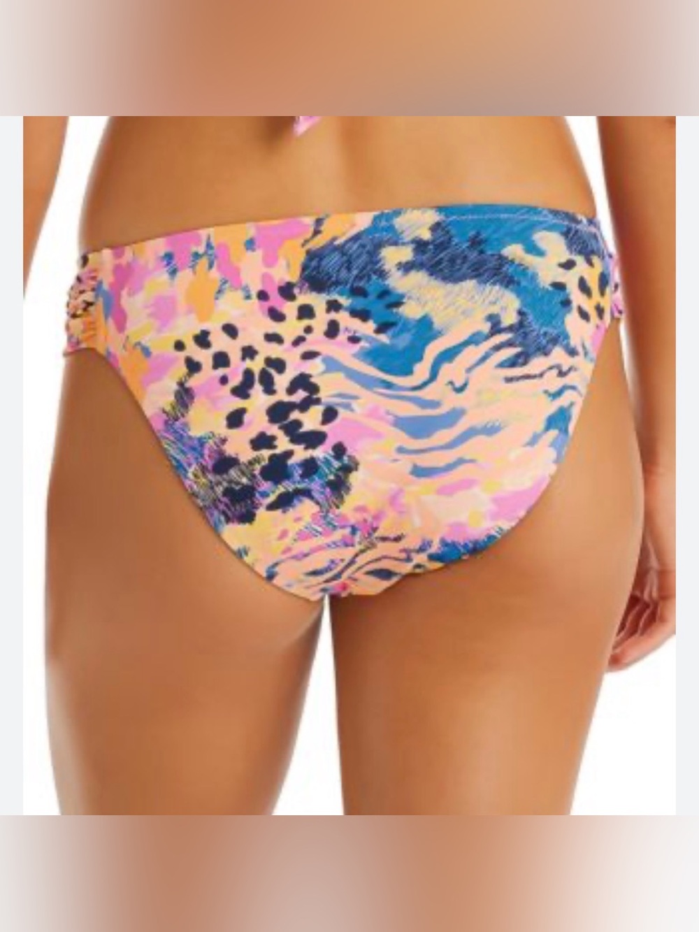 Jessica Simpson Late side Hipster Bikini Bottom Sz Large